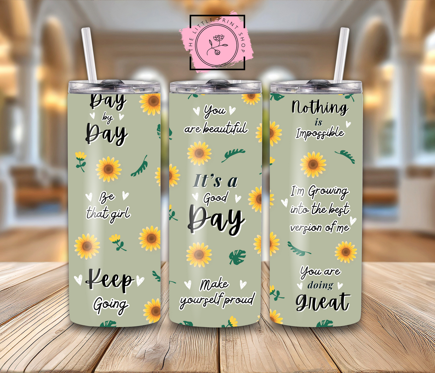 It's A Good Day - 20oz Sublimation Wrap