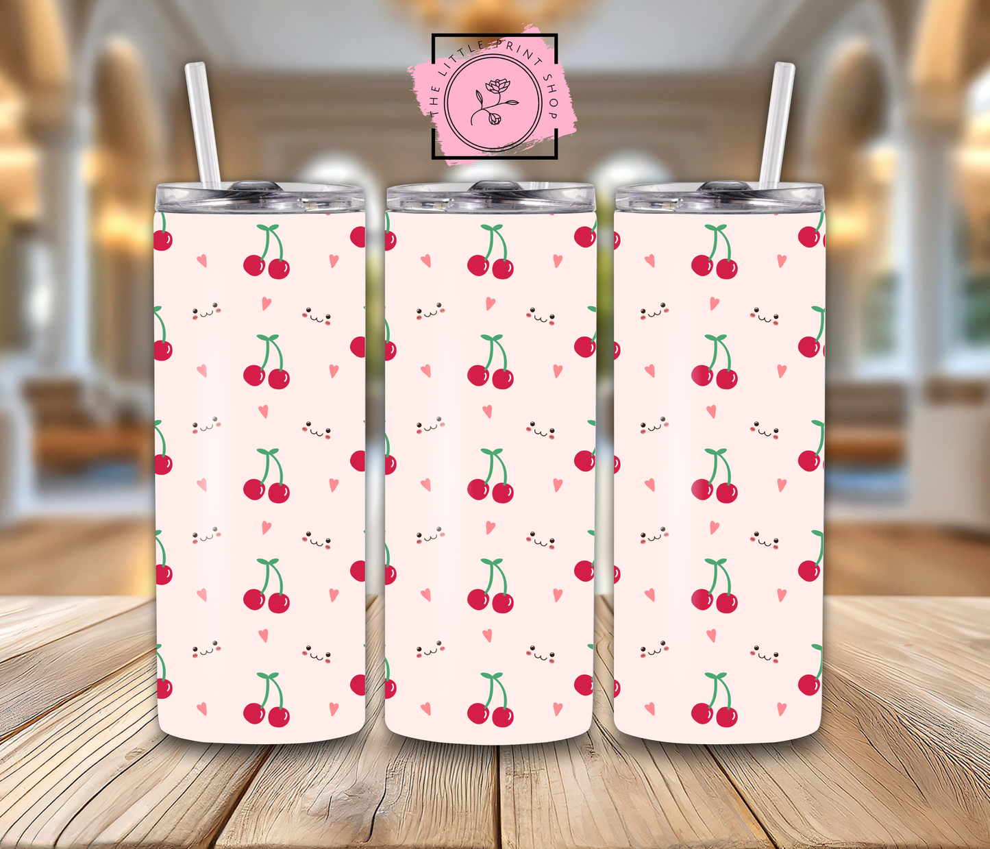 Cherries - 20oz Sublimation Wrap