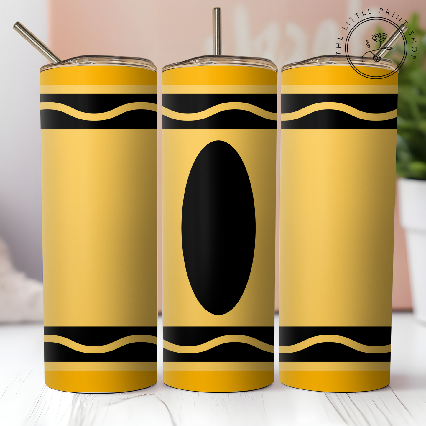 Crayon ~ Personalise - 20oz Sublimation Wrap