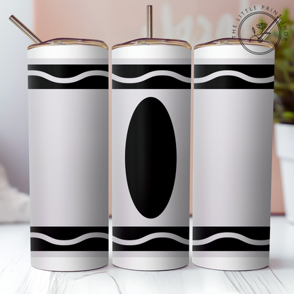 Crayon ~ Personalise - 20oz Sublimation Wrap