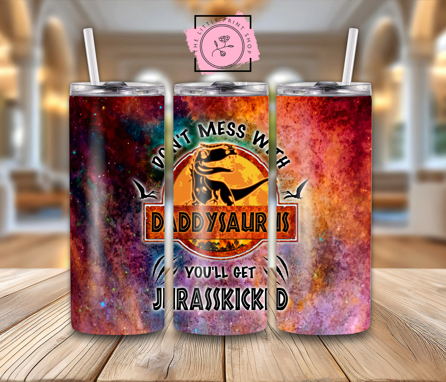 Daddysaurus - 20oz Sublimation Wrap