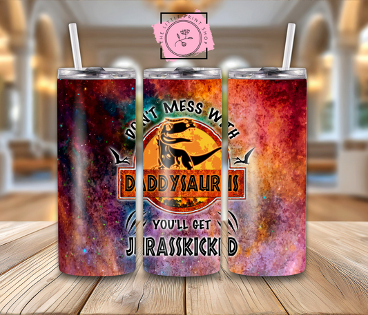 Daddysaurus - 20oz Sublimation Wrap