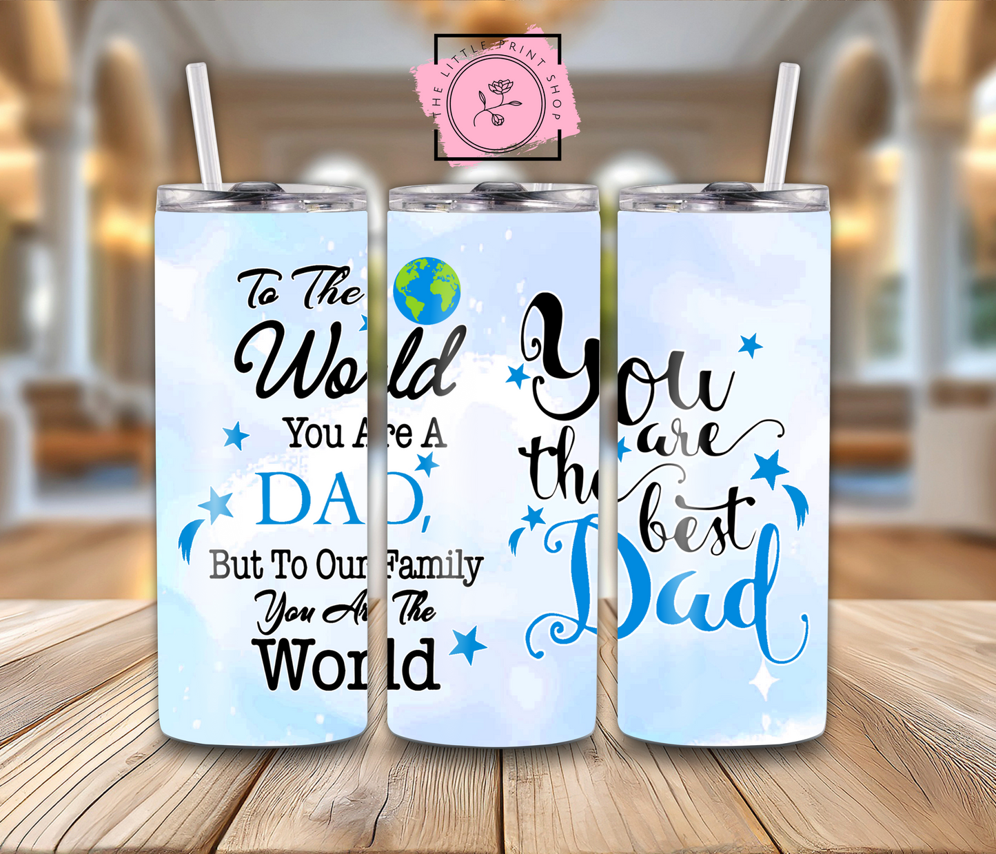 To The World - 20oz Sublimation Wrap