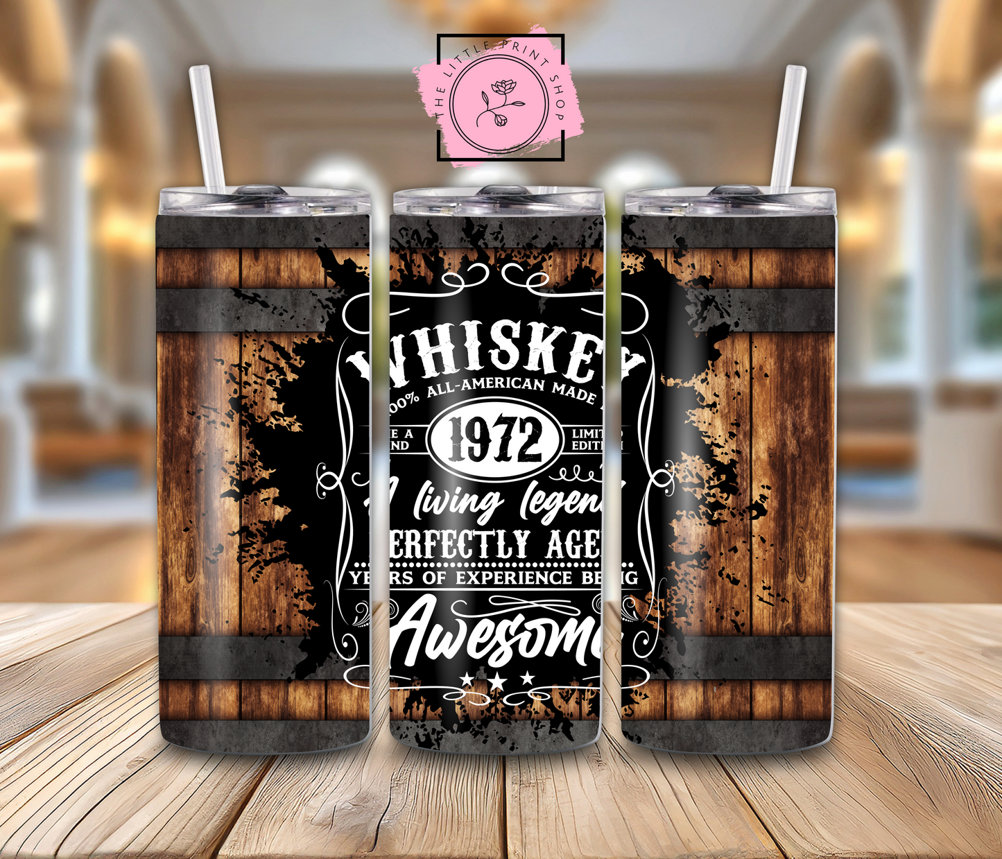 Whiskey - 20oz Sublimation Wrap
