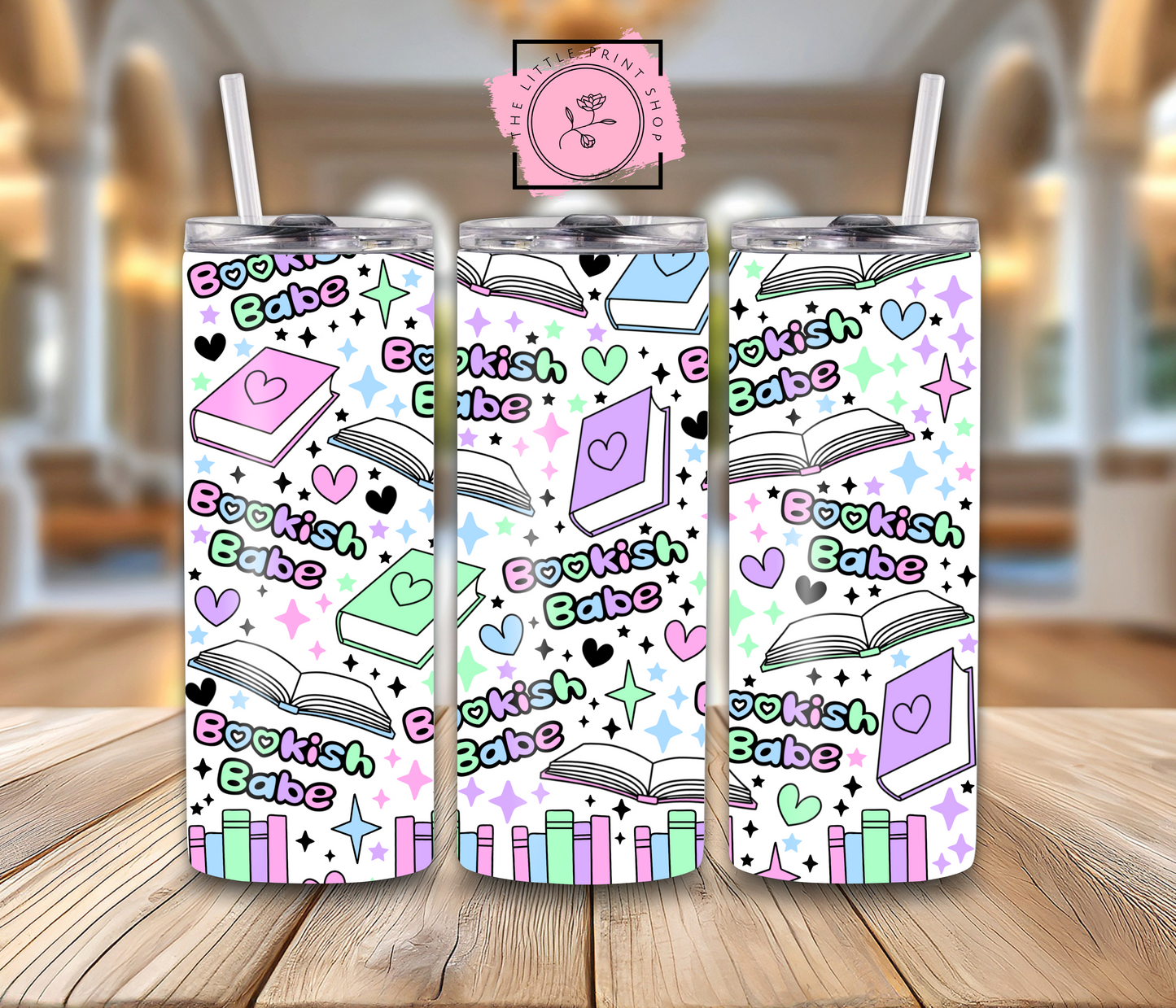 Bookish Babe - 20oz Sublimation Wrap