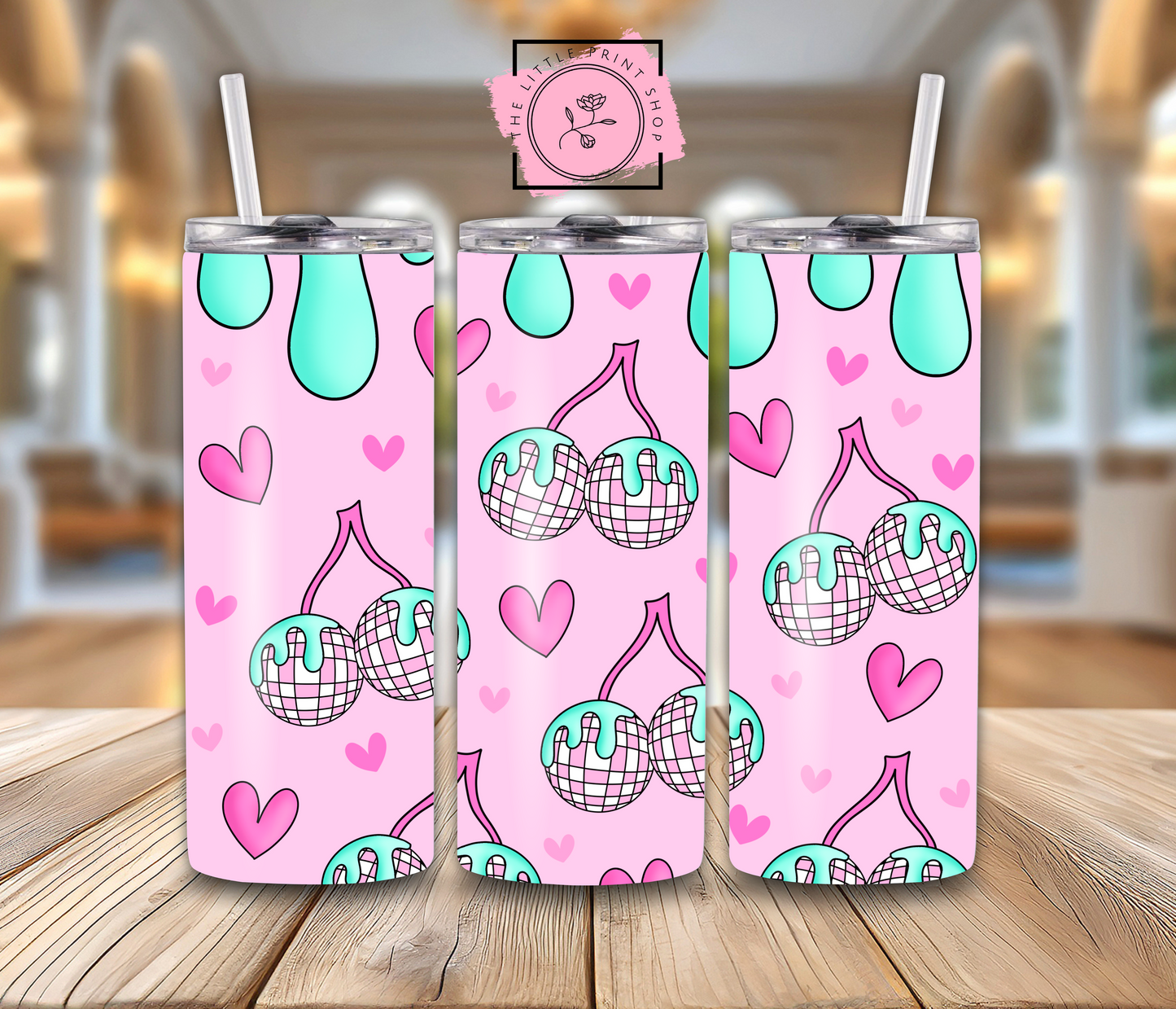 Disco Balls - 20oz Sublimation Wrap