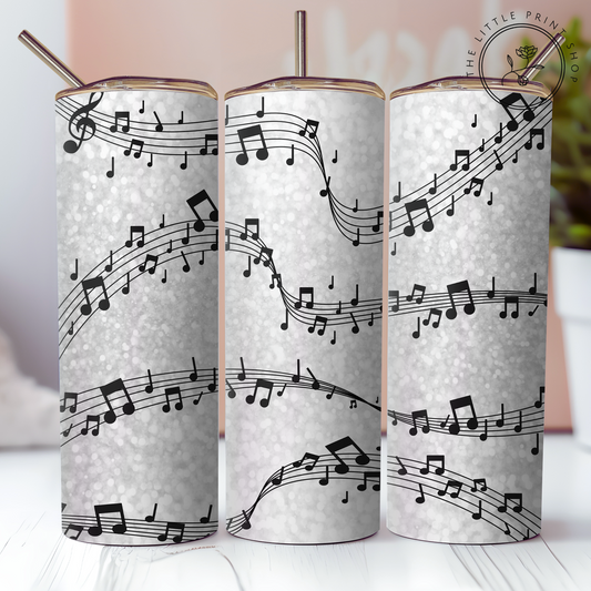 Music Notes - 20oz Sublimation Wrap