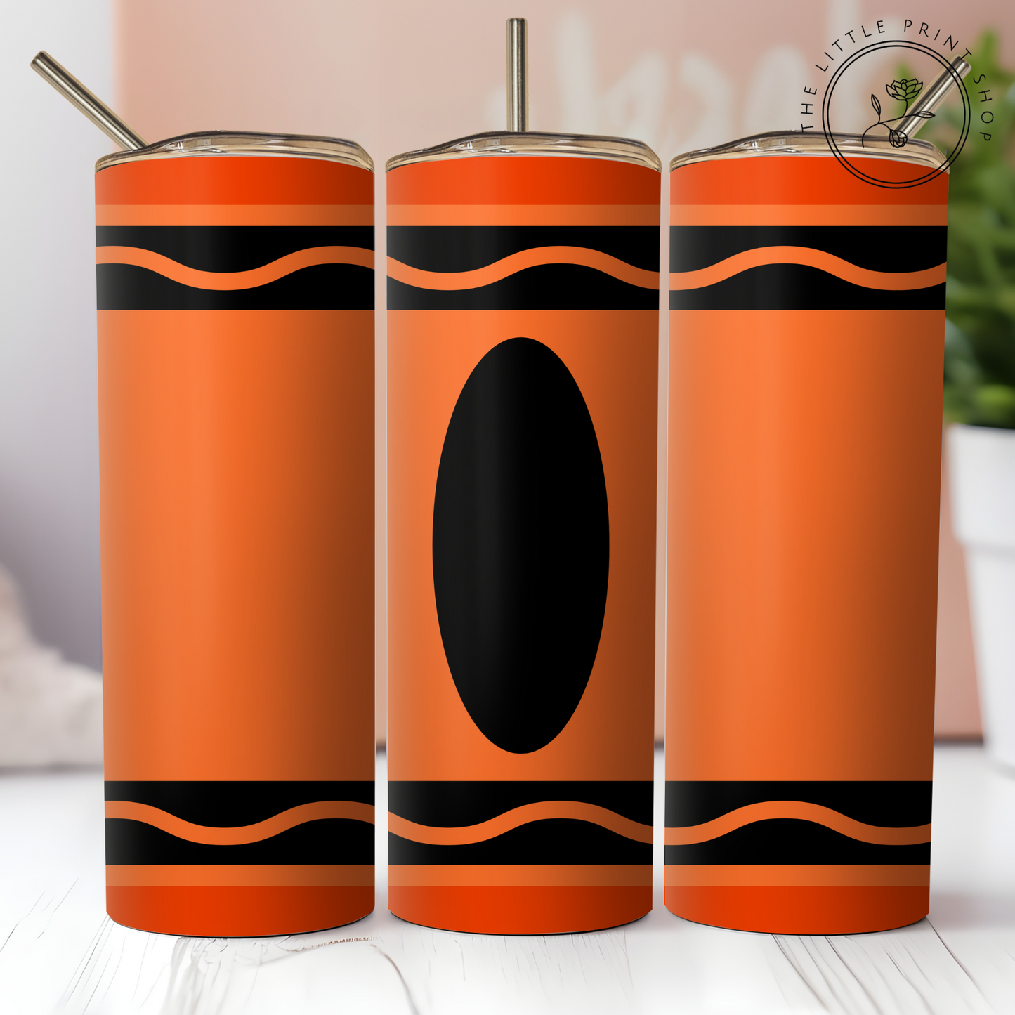 Crayon ~ Personalise - 20oz Sublimation Wrap