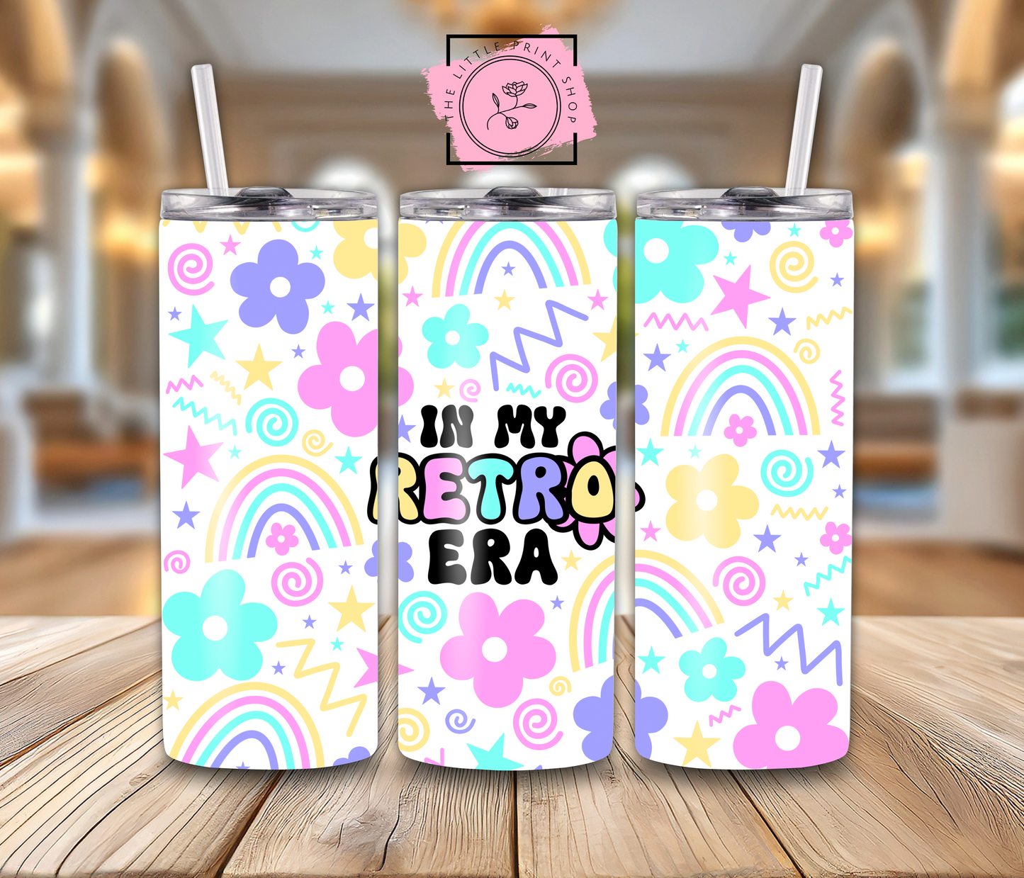Retro Era - 20oz Sublimation Wrap