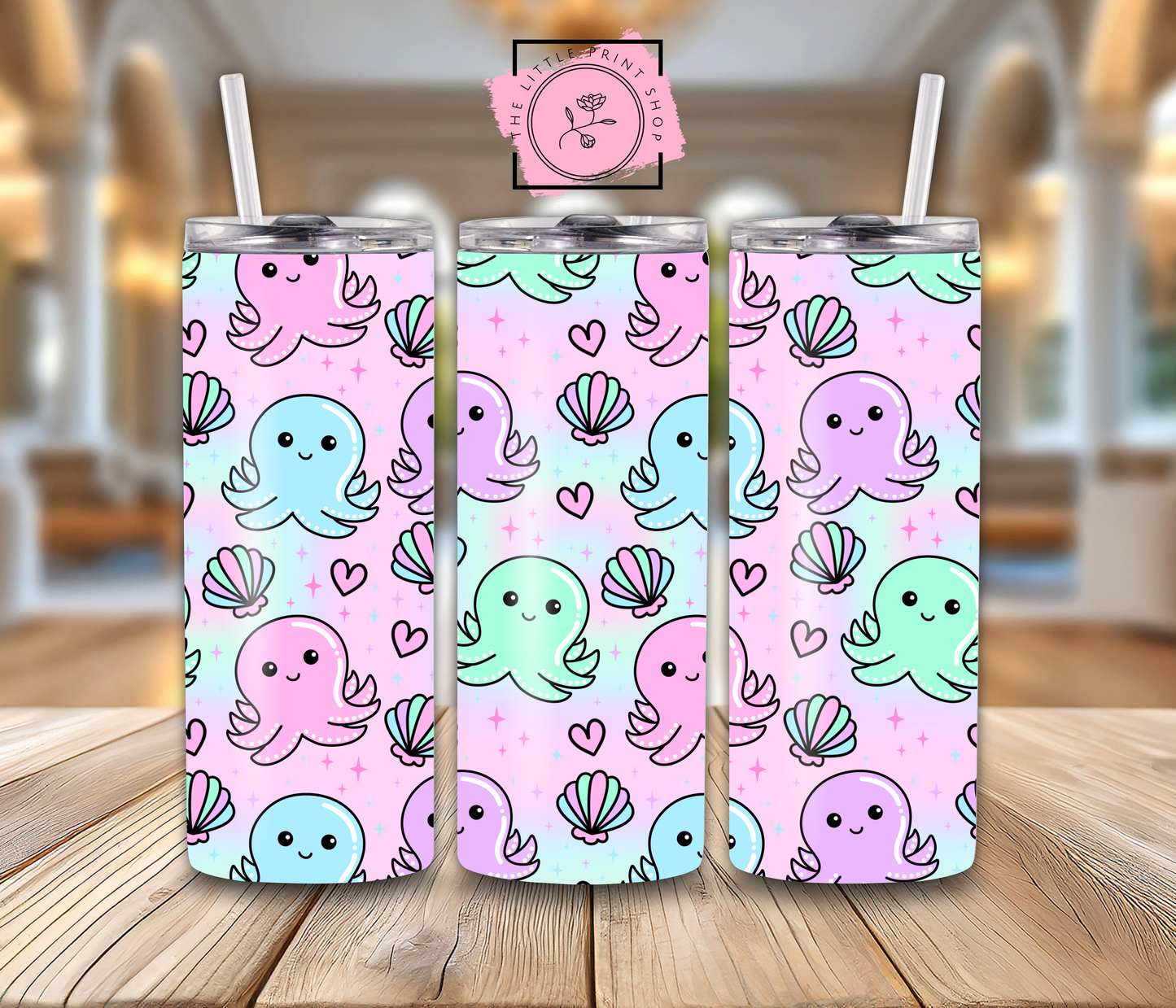 Octopus - 20oz Sublimation Wrap