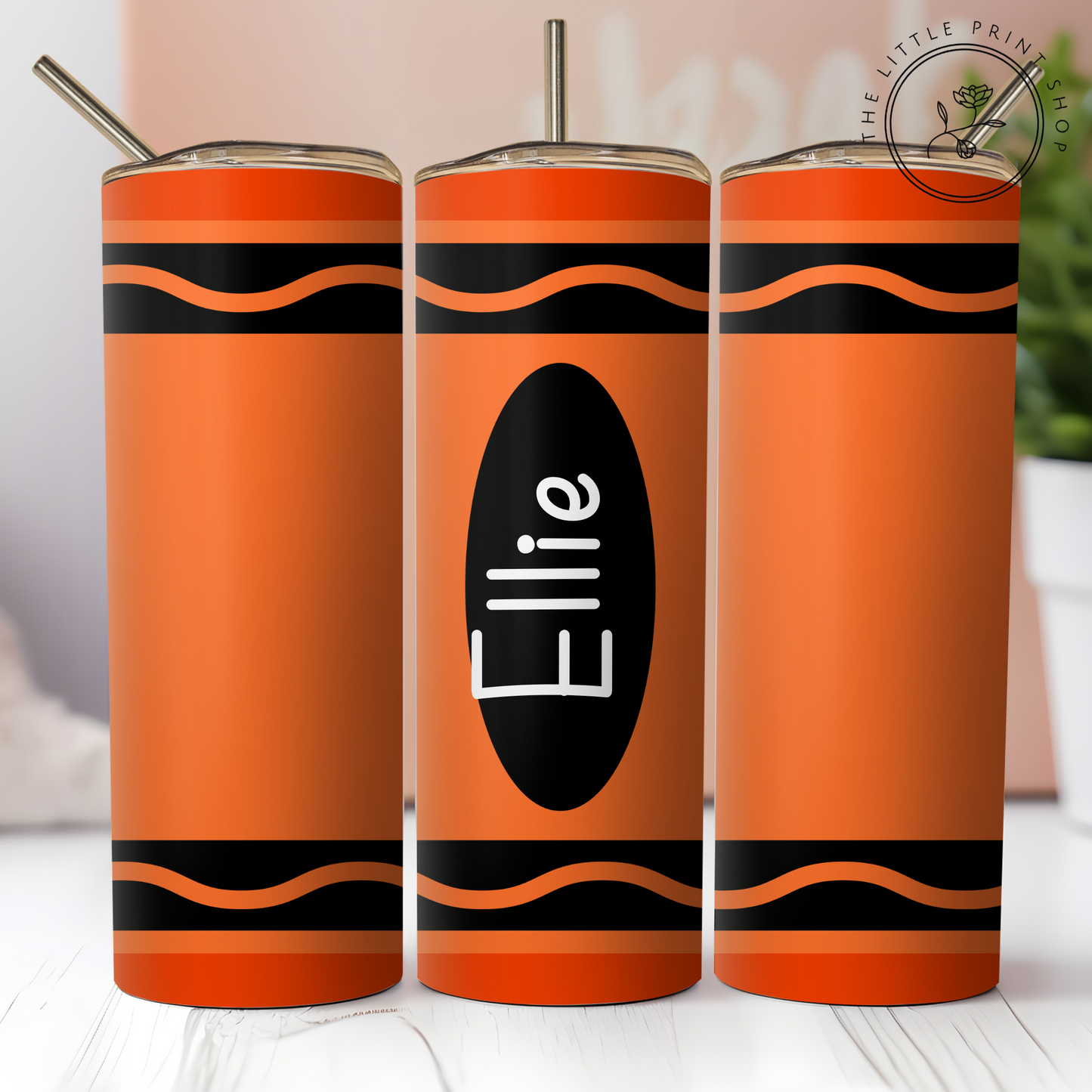 Crayon ~ Personalise - 20oz Sublimation Wrap