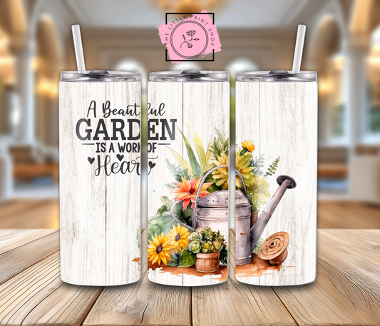 Beautiful Garden - 20oz Sublimation Wrap