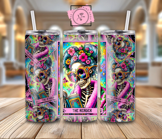 Reader Tarot Card - 20oz Sublimation Wrap