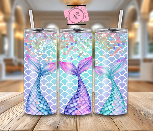 Mermaid Tails - 20oz Sublimation Wrap
