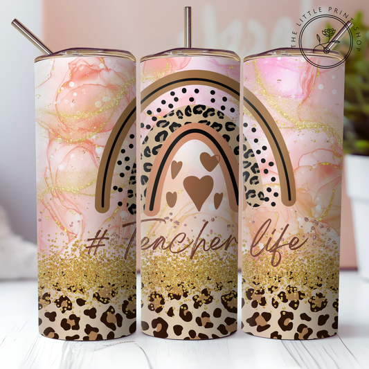 Teacher Life - 20oz Sublimation Wrap