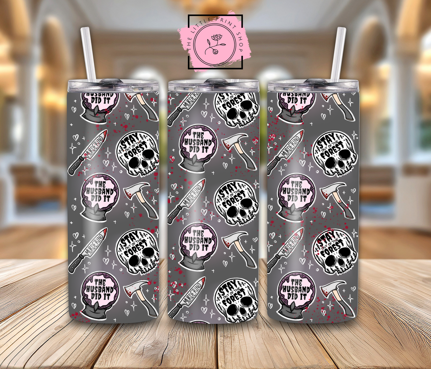 Crime Scene - 20oz Sublimation Wrap