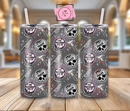 Crime Scene - 20oz Sublimation Wrap