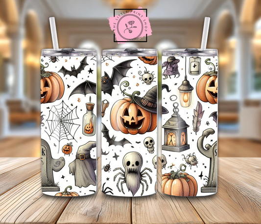 Halloween Pattern - 20oz Sublimation Wrap