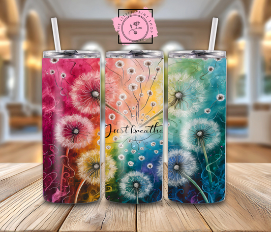 Just Breathe - 20oz Sublimation Wrap
