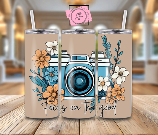 Camera Focus On Good - 20oz Sublimation Wrap
