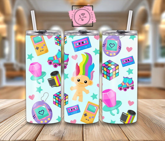 90s Nostalgia - 20oz Sublimation Wrap