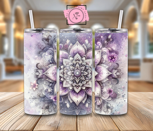 Flower Abstract - 20oz Sublimation Wrap