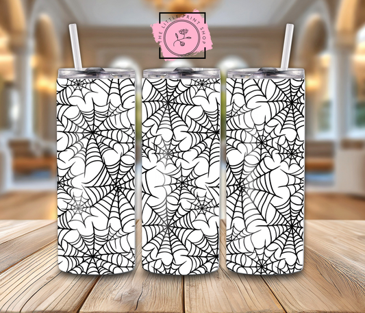 Spider Webs - 20oz Sublimation Wrap