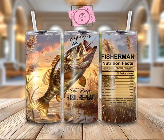 Fisherman - 20oz Sublimation Wrap
