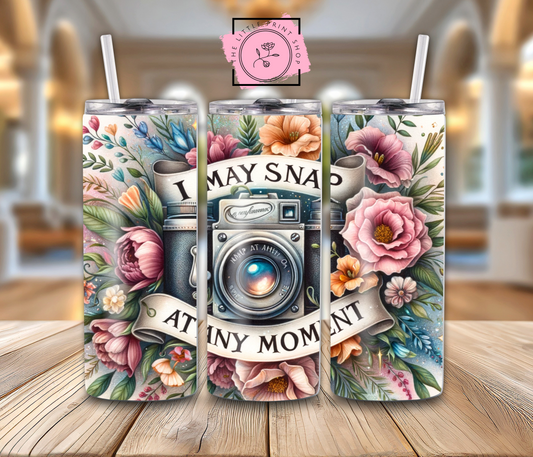 Snap At Any Time - 20oz Sublimation Wrap