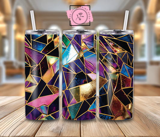 Diamond Pieces - 20oz Sublimation Wrap
