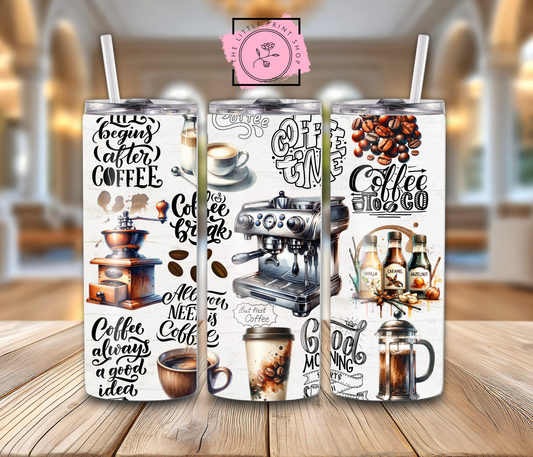 Coffee Lover - 20oz Sublimation Wrap