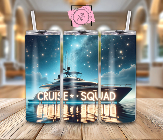Cruise Squad - 20oz Sublimation Wrap
