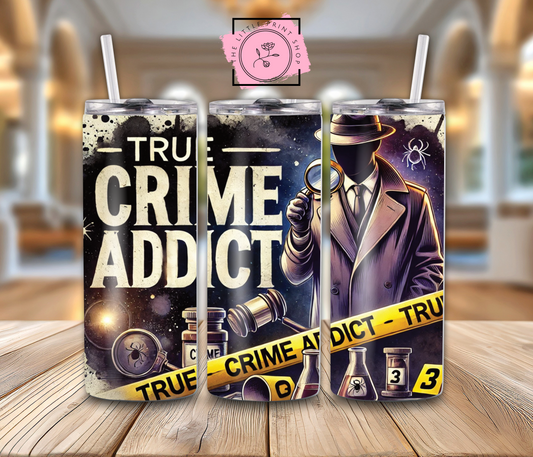 Crime Addict - 20oz Sublimation Wrap