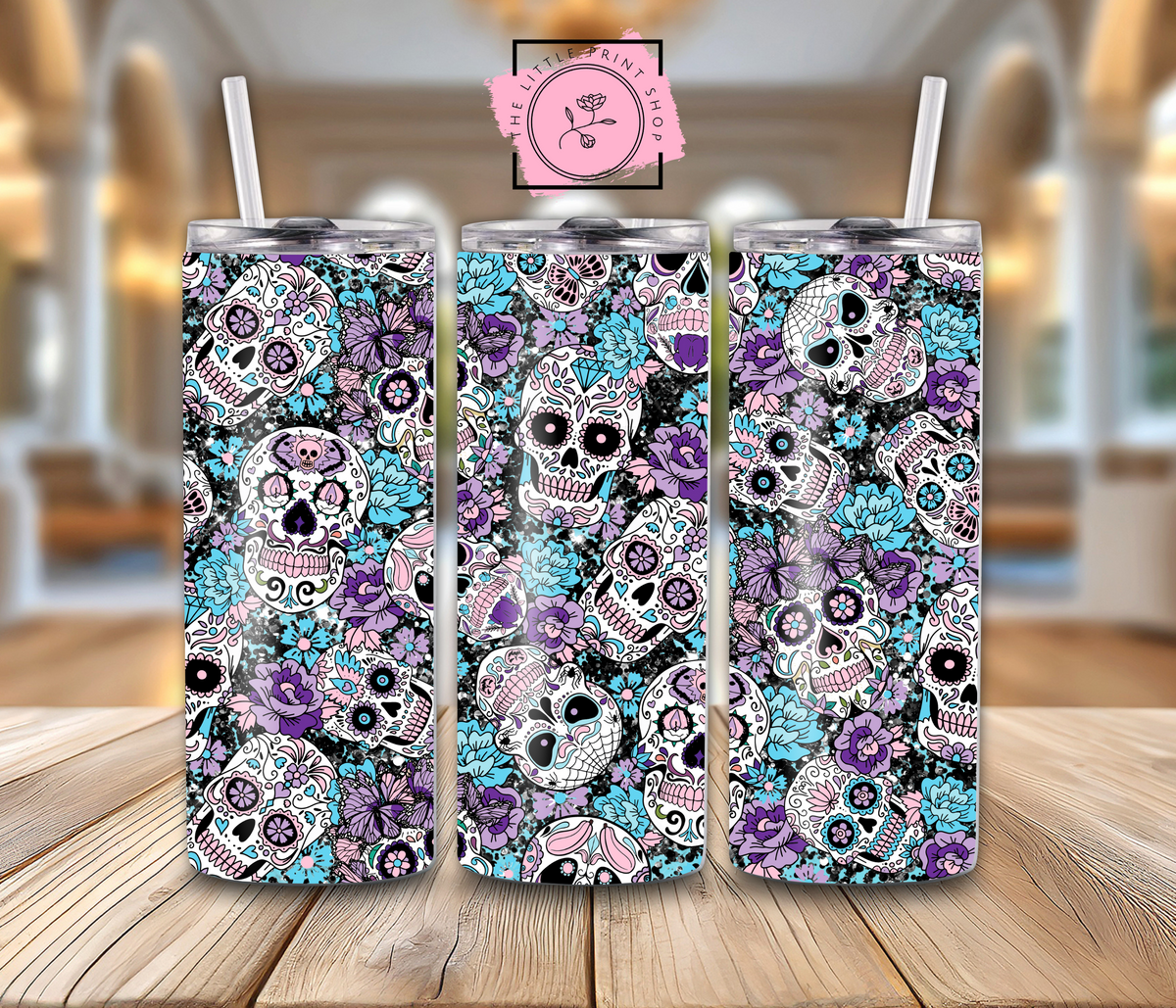 Skulls - 20oz Sublimation Wrap