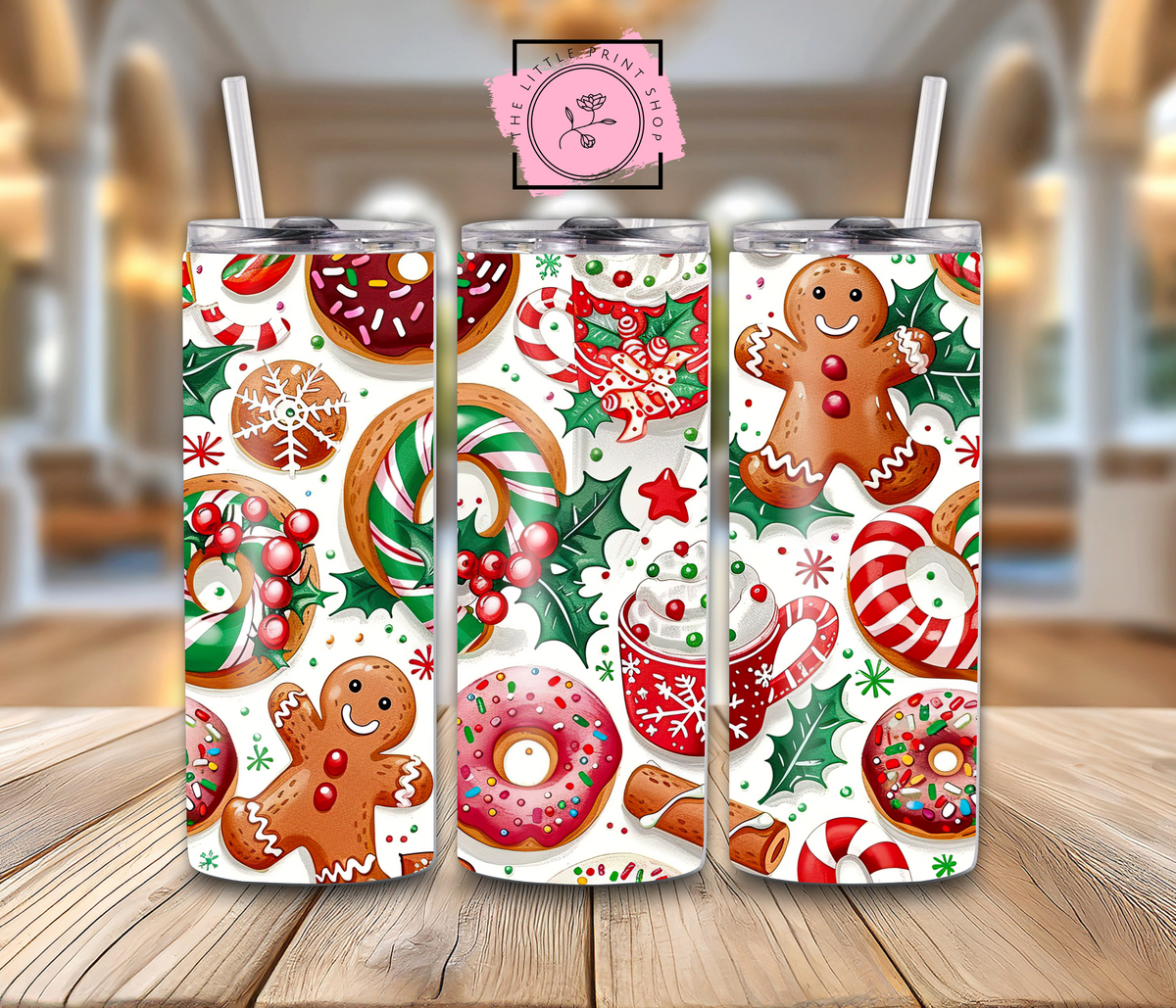 Christmas Snacks - 20oz Sublimation Wrap