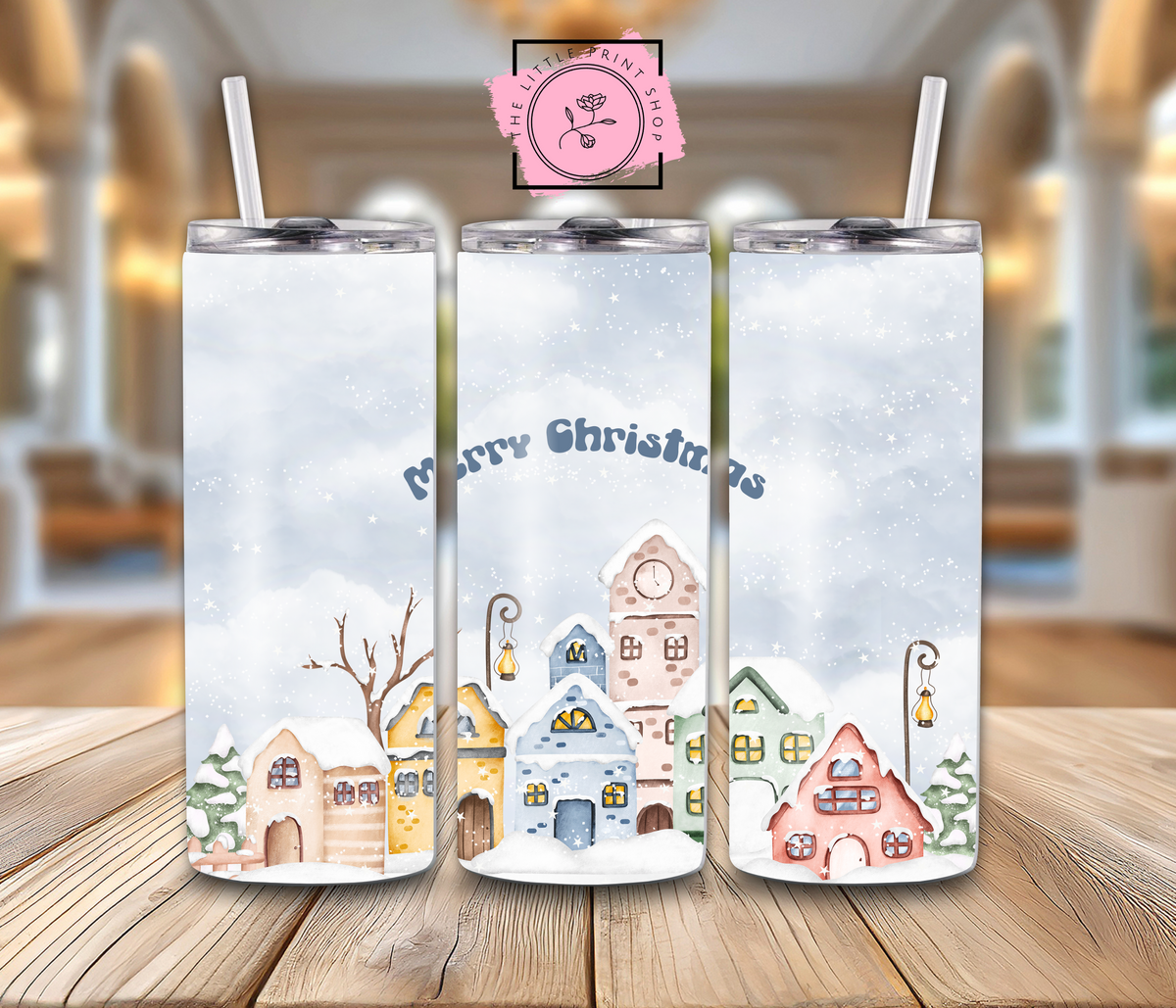 Merry Christmas - 20oz Sublimation Wrap