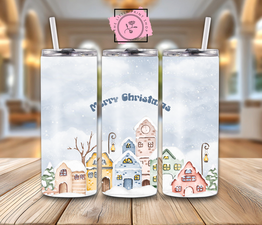 Merry Christmas - 20oz Sublimation Wrap