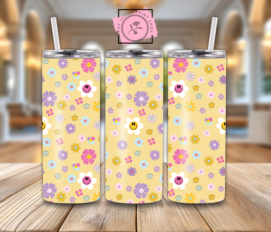 Flower Power - 20oz Sublimation Wrap