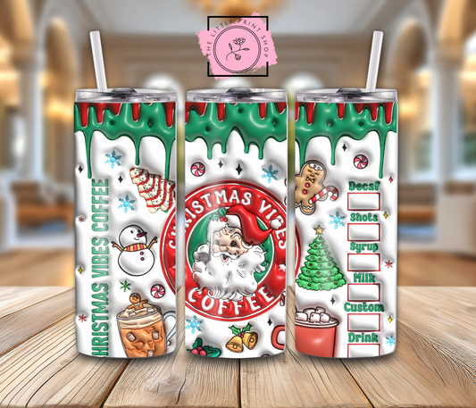 Christmas Coffee - 20oz Sublimation Wrap