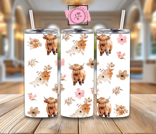 Highland Cows - 20oz Sublimation Wrap