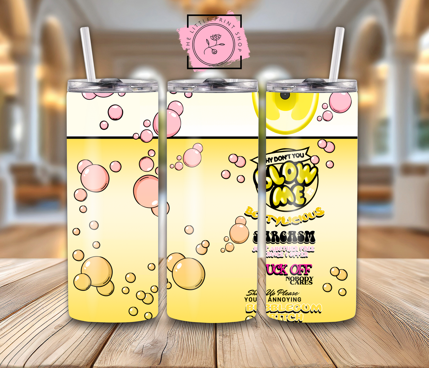 Blow Me Can - 20oz Sublimation Wrap
