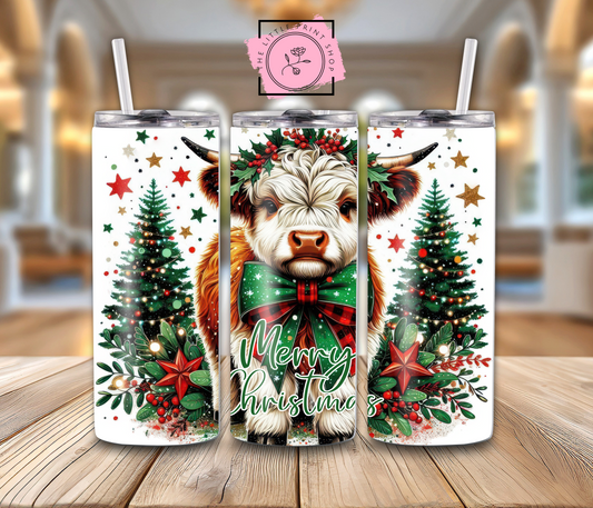 Highland Cow - 20oz Sublimation Wrap