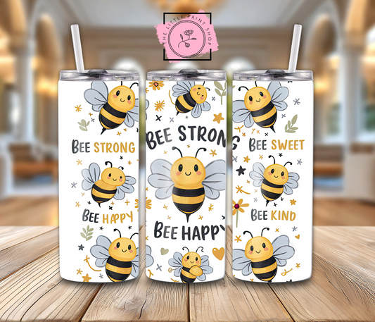 Bee Strong - 20oz Sublimation Wrap