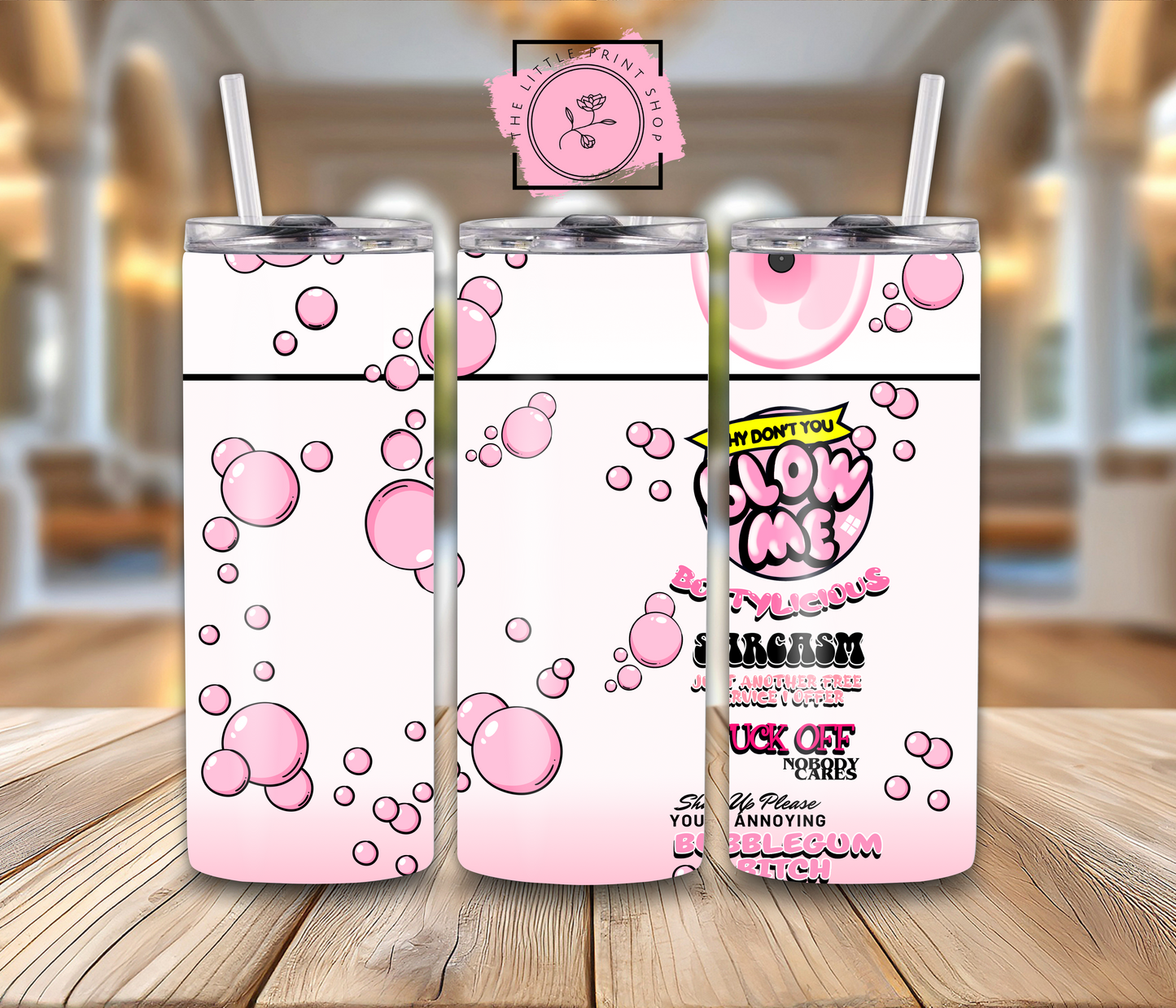 Blow Me Can - 20oz Sublimation Wrap