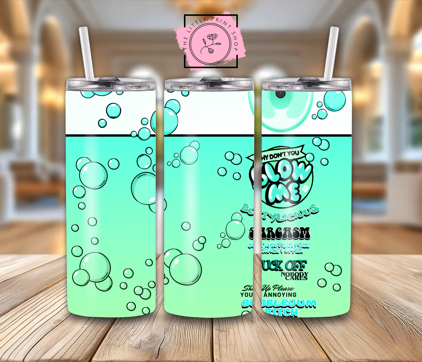 Blow Me Can - 20oz Sublimation Wrap