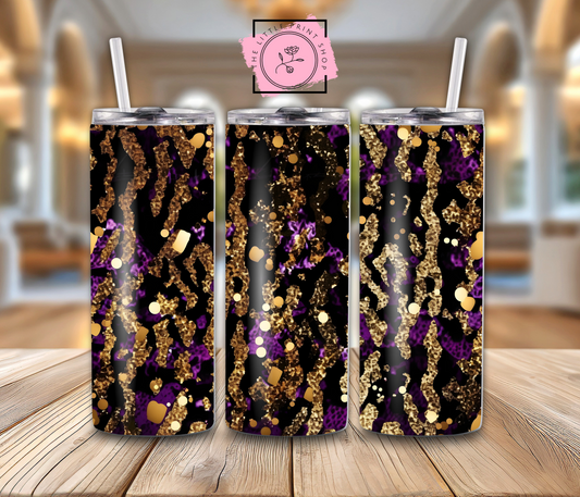 Purple & Gold - 20oz Sublimation Wrap