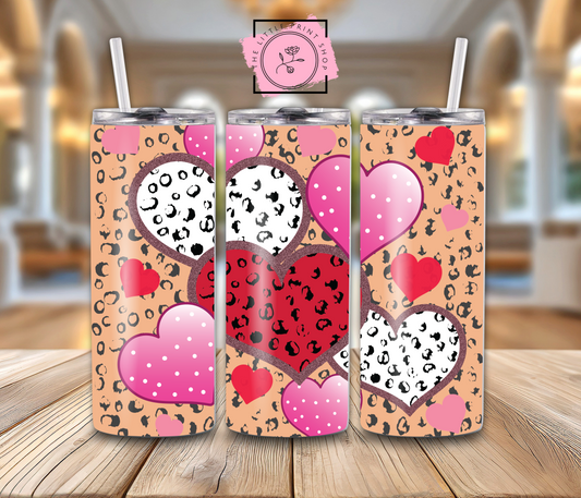 Hearts - 20oz Sublimation Wrap
