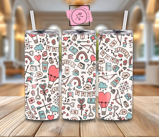 Love - 20oz Sublimation Wrap