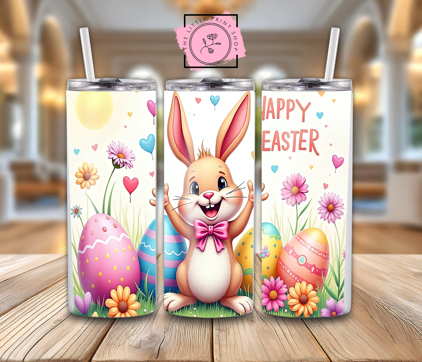 Happy Easter - 20oz Sublimation Wrap