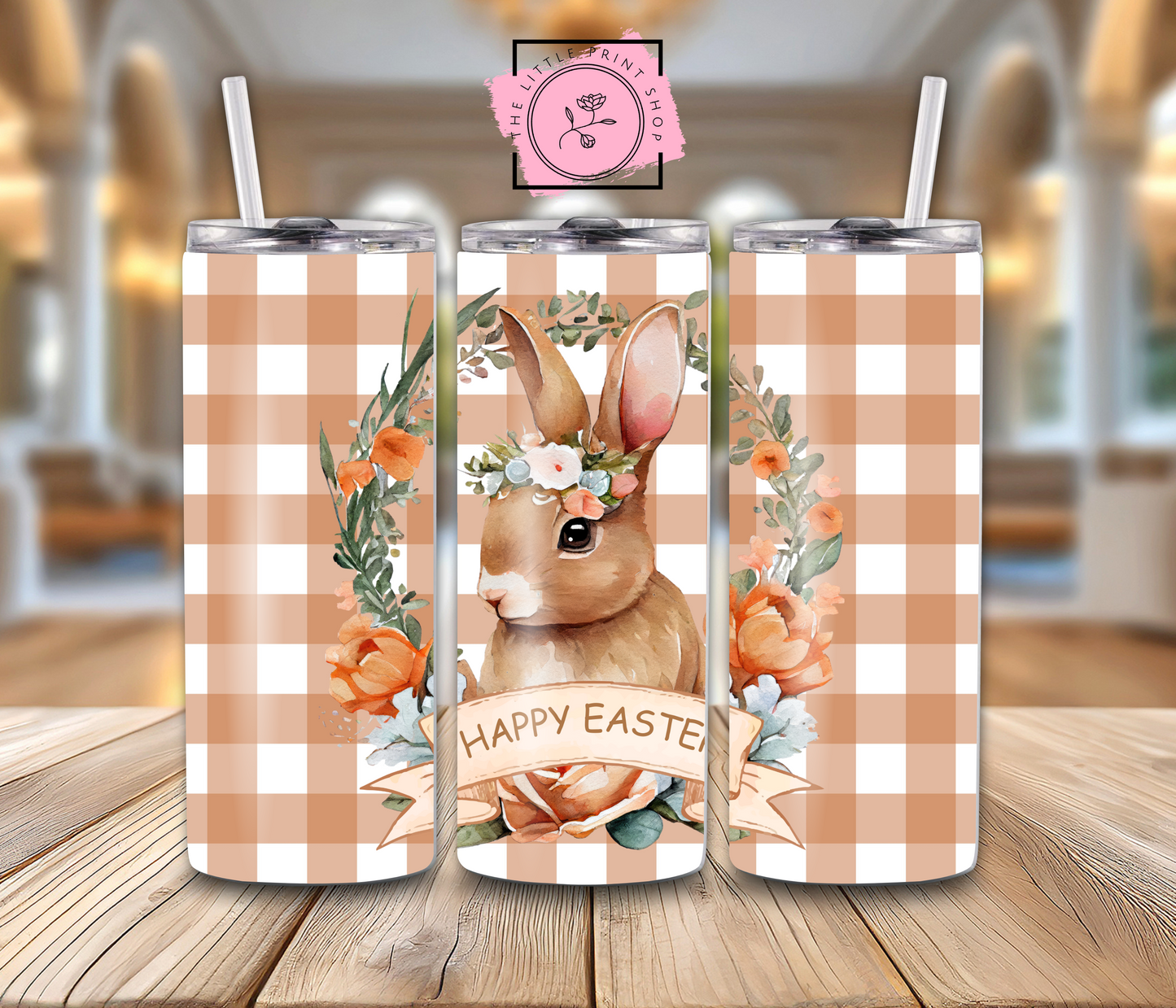 Happy Easter - 20oz Sublimation Wrap